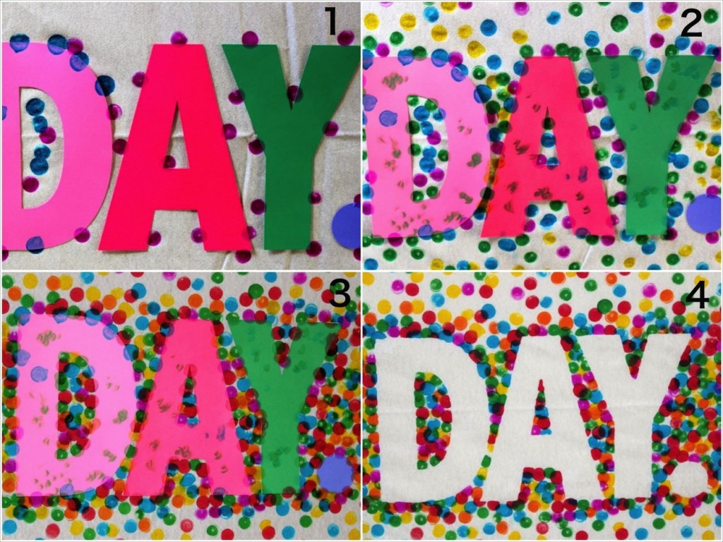 best-day-ever-banner-table cloth-rainbow-confetti-diy