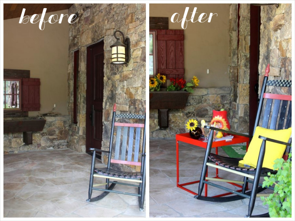 front-porch-makeover-red-yellow-pop-of-color-wayfair-sunflower_Fotor