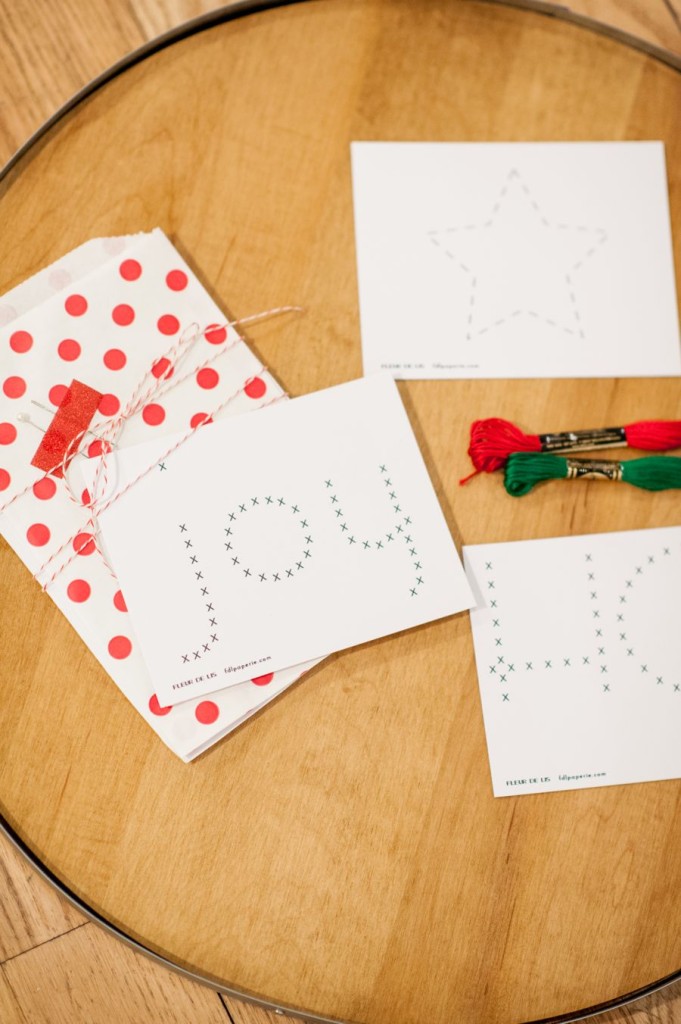 joy-holiday-cards-red-polka-dot-embroidery