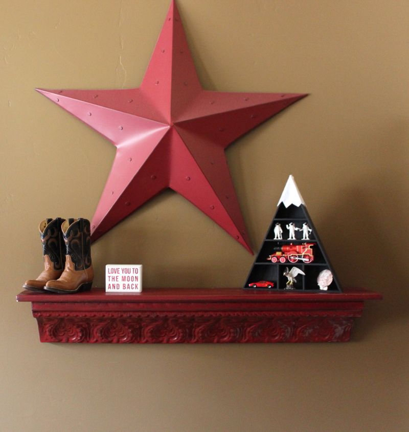 red-star-cowboy-boots-shelf-black-triangle-diy-mountain-toys