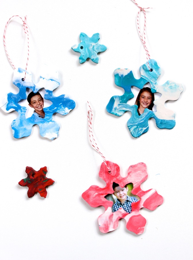 diy-marbled-clay-ornaments-with-photos-for-kids