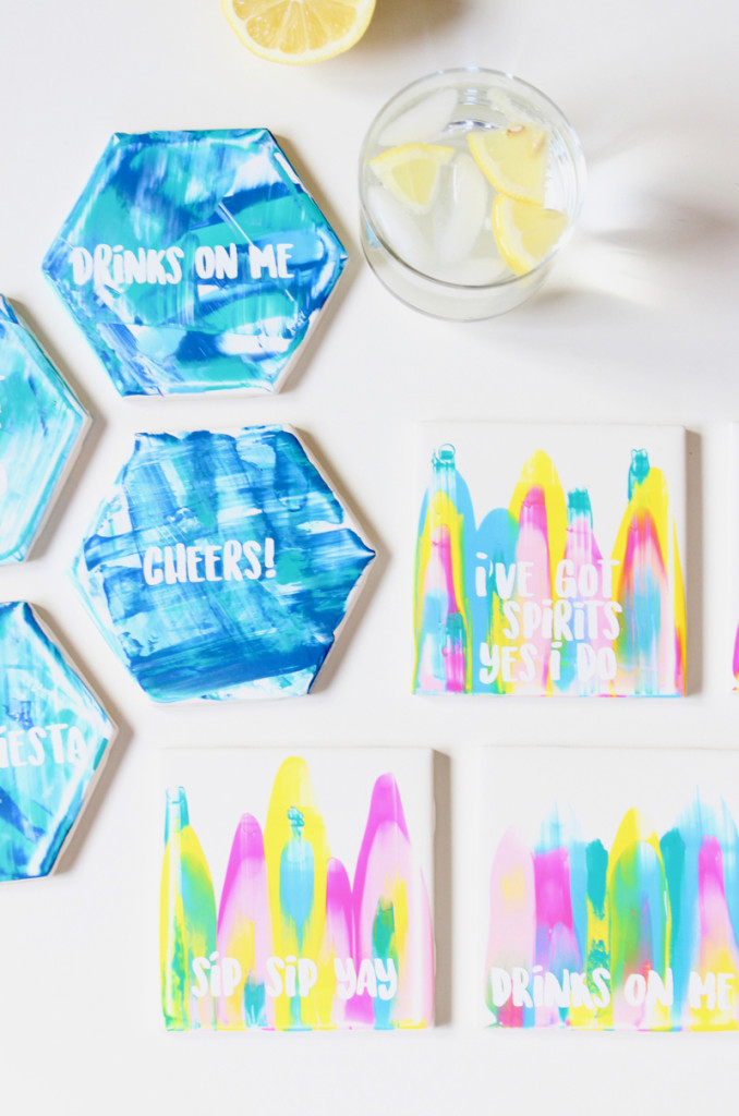 diy-paint-scrape-coasters