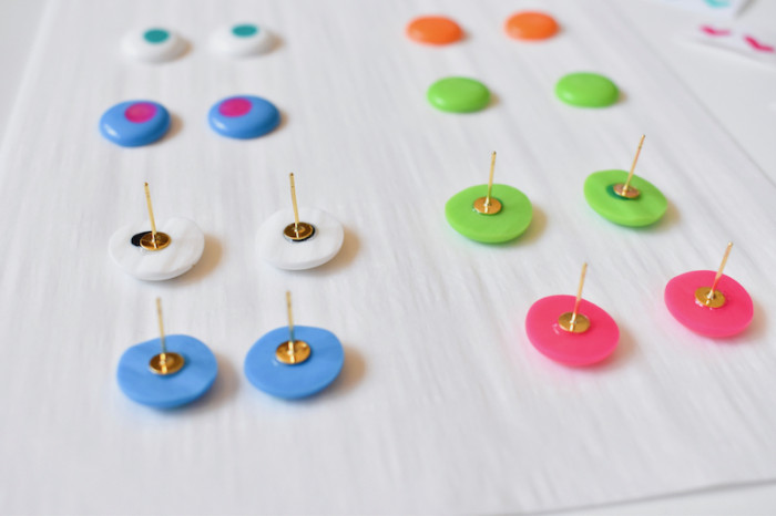 DIY perler bead earrings 