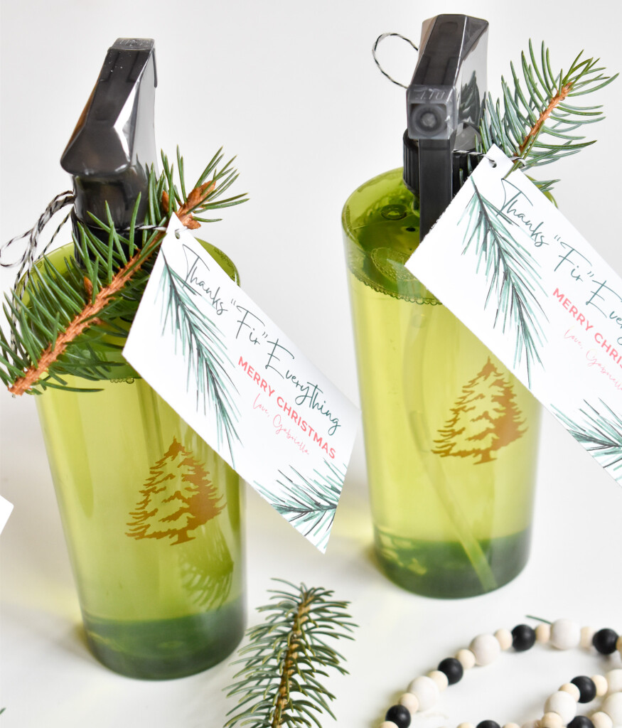 thanks fir everything-thymes multi purpose cleaner-neighbor and teacher holiday gift