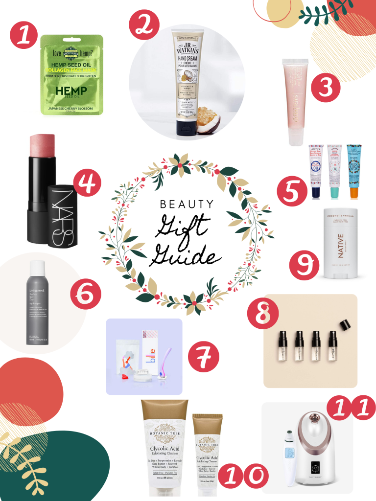 beauty gift guide - stocking stuffers 